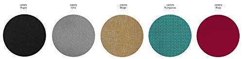 Vizaro ONYX 2020 TRÍO 3 en 1 - Cochecito Bebé GAMA ALTA - MARCA ESPAÑOLA - Ligero y funcional - Garantía 3 Años - Textil GRIS Chasis PLATEADO