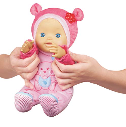 VTech - Rosi bebé, Little Love - Muñeca interactiva para jugar a cucu-trás, incluye canciones de cuna, conoce su estado de ánimo, enseña primeros números, partes del cuerpo (80-169422)