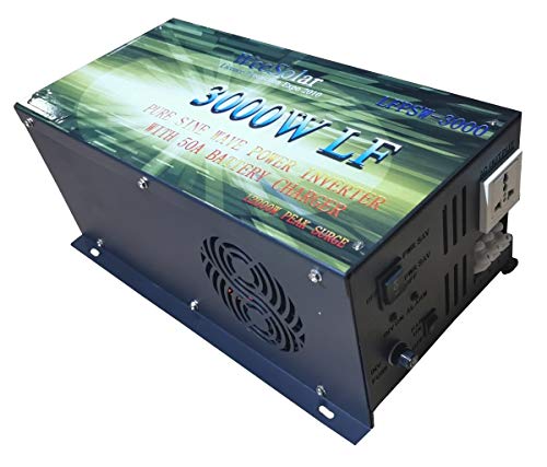 wccsolar Inversor 3000W 24v to AC 230V Pure Power Inverter LF De Convertidor Onda Pura