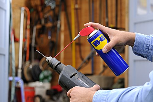 WD-40 Producto Multi-Uso Doble Acción - Spray 400ml - Aplicación amplia o precisa. Lubrica, Afloja, Protege del óxido, Dieléctrico, Limpia metales y plásticos y Desplaza la humedad