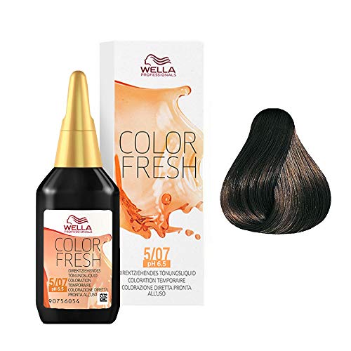 Wella Color Fresh 5/07 Castano Claro Natural Marron 75 ml