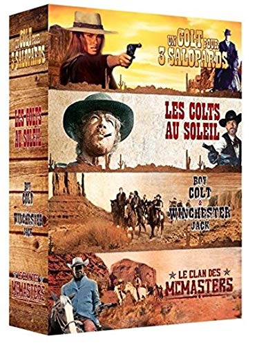 Western n° 2 : Un Colt pour 3 salopards + Les Colts au soleil + Roy Colt & Winchester Jack + Le Clan des McMasters [Francia] [DVD]