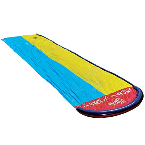 Wham-O-64120 Slip and Slide Double Wave Rider con boogies, Color Multicolor. (64120)