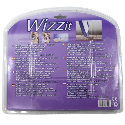 Wizzit depiladora eléctrica con juego de brochas de maquillaje