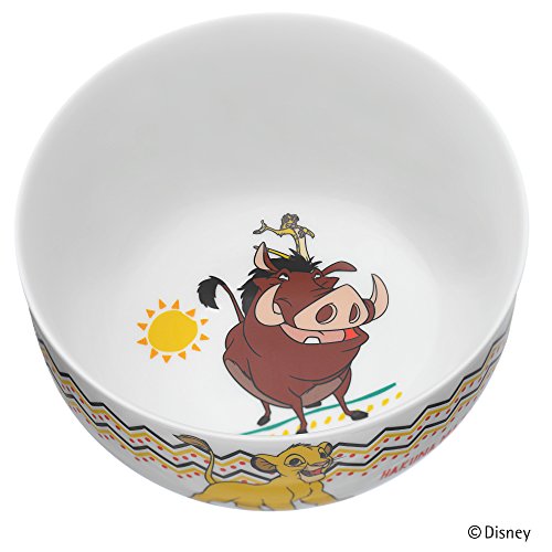 WMF Disney El Rey León - Vajilla para niños 6 piezas, incluye plato, cuenco y cubertería (tenedor, cuchillo de mesa, cuchara y cuchara pequeña) Kids infantil