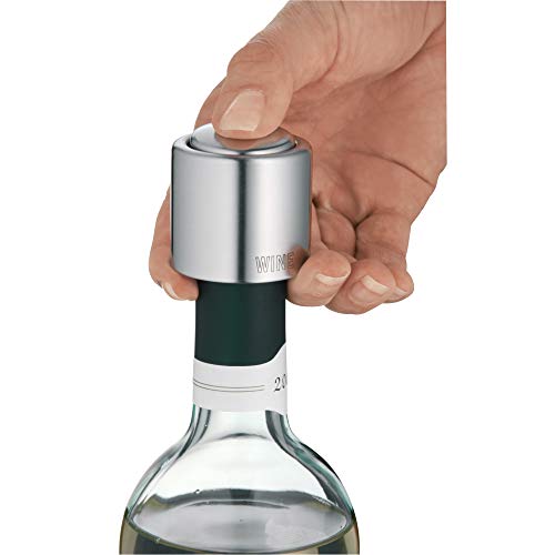 WMF Tapón para Botella Vino, Acero Inoxidable Pulido, 4 cm