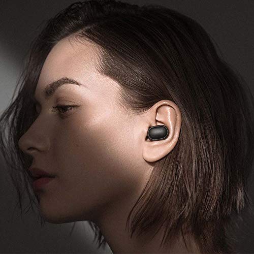 Xiaomi Redmi Airdots S TWS Bluetooth 5.0 Auriculares Bajo estéreo con micrófono Auriculares Manos Libres AI Control Negro （Versión Global）