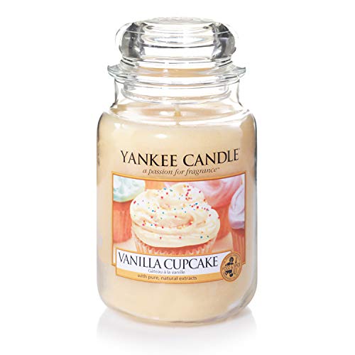 Yankee Candle vela en tarro grande, Pastel de vainilla