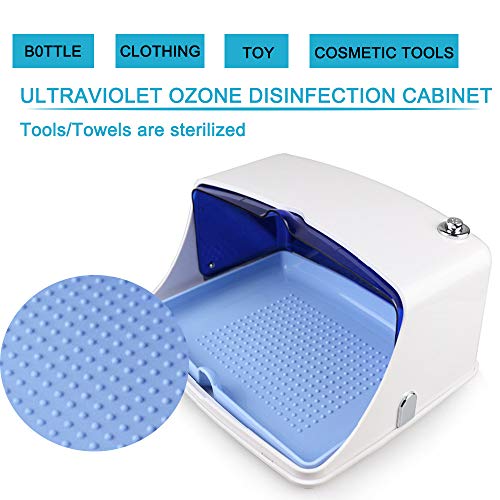 YOURSMART Esterilizador Estetica - UV Esterilizador Adecuado para La Desinfección de Herramientas de Uñas, Artículos para El Hogar, Herramientas de Peluquería