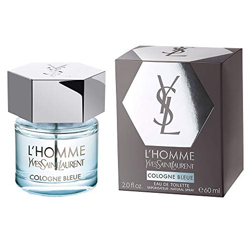 Yves saint laurent lhomme cologne bleue eau de toilette spray 60ml.