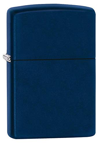 Zippo Navy Blue Mechero, Metal, Azul, 3.5x1x5.5 cm