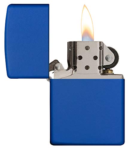 Zippo Royal Blue Matte Mechero, Metal, Azul, 3.5x1x5.5 cm