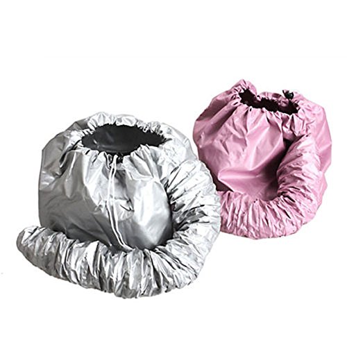 2 unidades UCTOP STORE2 secador portátil para mujer, suave campana de salón de peluquería (plateado + rosa)