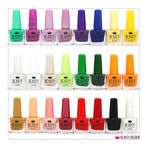 24 esmaltes de uñas (juego B) con 24 colores distintos, el mejor regalo