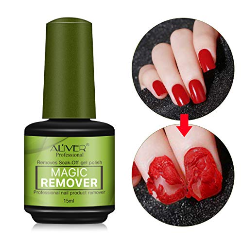 2packs Soak-Off Gel Polish Nail Remover Esmalte Extractor de Esmalte de Uñas Mágico Especial Eliminación de Estallido de Uñas Líquido Descarga de Pegamento Manicura Gel de Remojo