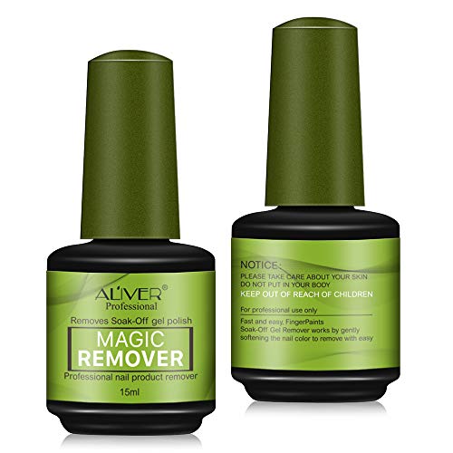 2packs Soak-Off Gel Polish Nail Remover Esmalte Extractor de Esmalte de Uñas Mágico Especial Eliminación de Estallido de Uñas Líquido Descarga de Pegamento Manicura Gel de Remojo