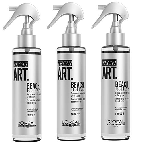 3 Beach Waves Force 2 Texturizing Salt Spray Tecni Art Loreal Professionnel 150 ml