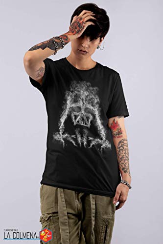 319-Camiseta Darth Smoke (Donnie) L