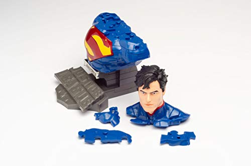 3d puzzle justice league Superman- Puzzle Fun 3D 80657210-Superman de la Liga de la Justicia para Crear y Jugar con él o como Regalo (herpa 80657210)