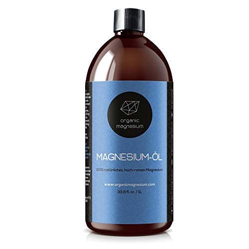 Aceite de magnesio Ultra Pur – 1000 ml | 100% natural de piedra de zechstein puro aceite orgánico de magnesio | perfecto para deportes y relajación muscular | líquido concentrado