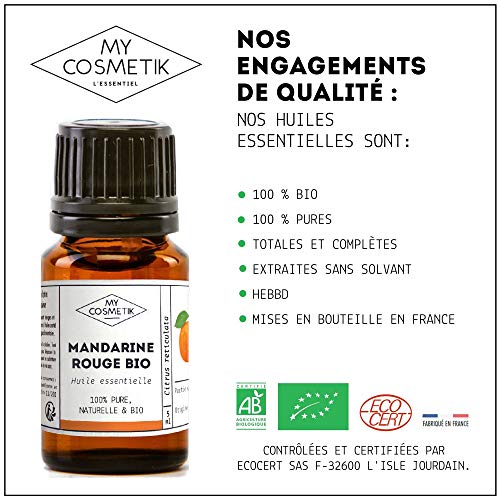 Aceite esencial de Mandarina Roja orgánico - MyCosmetik - 10 ml