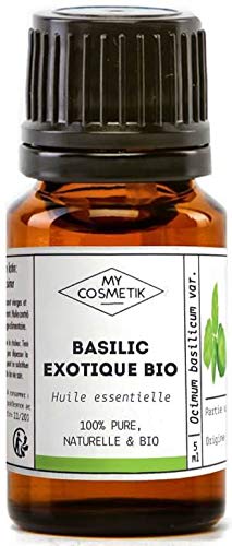 Aceite esenciale de Albahaca exótica orgánico - MyCosmetik - 10 ml