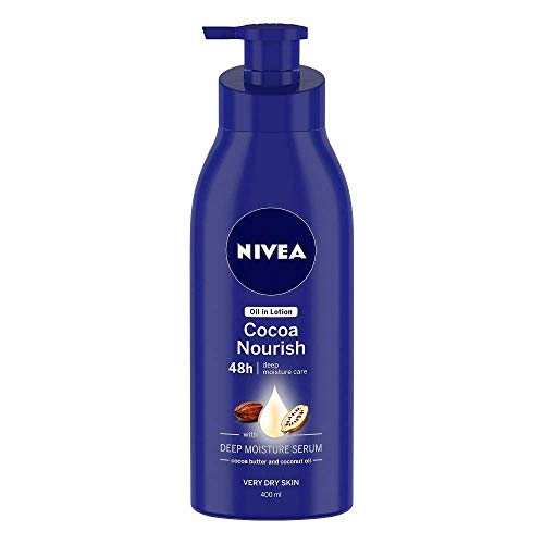 Aceite Nivea en loción para cacao, 400 ml