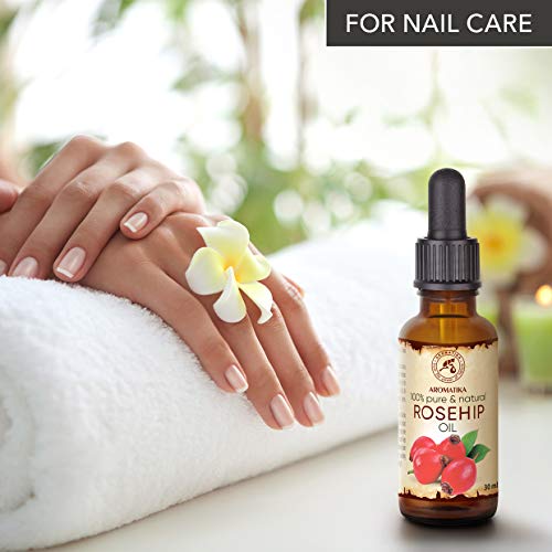 Aceite Rosa Mosqueta Pura 30ml para Corporal - Cara- Rosa Canina Fruit Oil - Chile - 100% Natural - Rosehip Oil