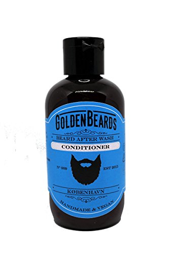 Acondicionador de barba Orgánico (100ml) – Golden beards- Hidrata tu barba y piel. Nuestros productos son 100% Veganos & Naturales y NO TESTEADOS con ANIMALES.