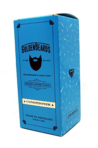 Acondicionador de barba Orgánico (100ml) – Golden beards- Hidrata tu barba y piel. Nuestros productos son 100% Veganos & Naturales y NO TESTEADOS con ANIMALES.