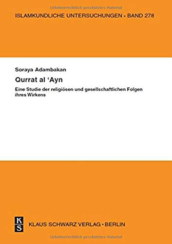 Adambakan, S: Qurrat al-'Ayn (ISSN)