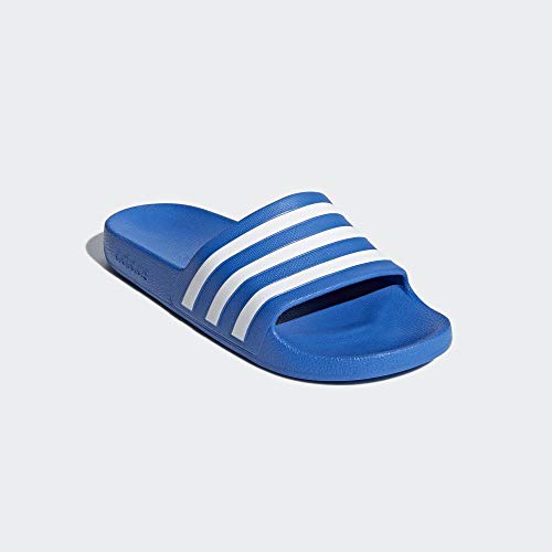 adidas Adilette Aqua, Slide Sandal Unisex-Adult, True Blue/Footwear White/True Blue, 37 EU