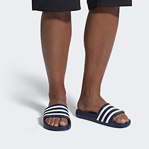 Adidas Adilette Aqua Zapatos de playa y piscina Unisex adulto, Azul (Navy F35542), 42 EU (8 UK)