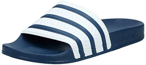 adidas Adilette, Zapatos de playa y piscina Unisex adulto, Azul (Adiblue/White/Adiblue), 43 EU