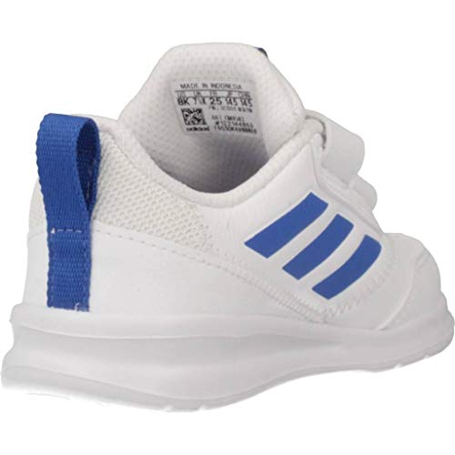 adidas Altarun CF I, Zapatillas de Gimnasia Unisex bebé, Blanco (FTWR White/Blue/FTWR White FTWR White/Blue/FTWR White), 20 EU