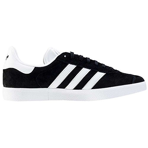 adidas Gazelle, Zapatillas de deporte Unisex Adulto, Varios colores (Core Black/White/Gold Metalic), 46 EU