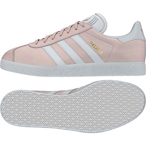 adidas Gazelle, Zapatillas de deporte Unisex Adulto, Varios colores (Vapour Pink/White/Gold Metalic), 40 2/3 EU