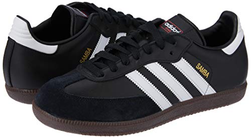 adidas Originals Samba, Zapatillas de Fútbol para Hombre, Negro Black Running White, 41 1/3 EU