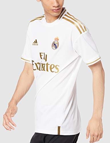 adidas Real Madrid 2019/2020 Camiseta, Hombre, Blanco (1ª Equipación), XL