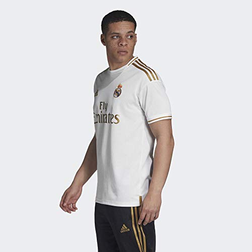 adidas Real Madrid 2019/2020 Camiseta, Hombre, Blanco (1ª Equipación), XL