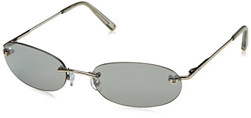 Adolfo Dominguez Ua-15048, Gafas de Sol para Mujer, Multicolor (Silver/Black), 54