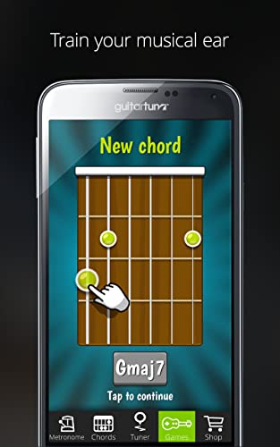 Afinador de guitarras y bajo - Guitar Tuna - The Ultimate Free Tuner for Guitar, Bass and Ukulele with Chord tab game and Metronomo