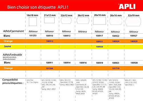 agipa Apli - Máquina etiquetadora 2 líneas 10 caracteres