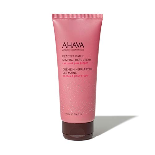 AHAVA Crema Mineral Para Manos Cactus Y Pimienta Rosa - 100 ml.