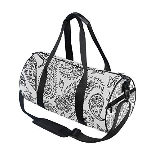 Ahomy Indian - Bolsa de Deporte con diseño de Cachemira