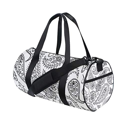 Ahomy Indian - Bolsa de Deporte con diseño de Cachemira