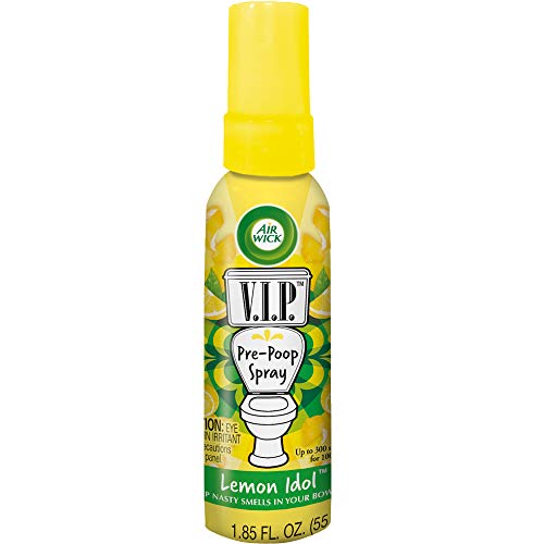 Air Wick V.I.POO Pre-Poo Toilet Spray, Lemon Idol, 1.9 oz by Air Wick