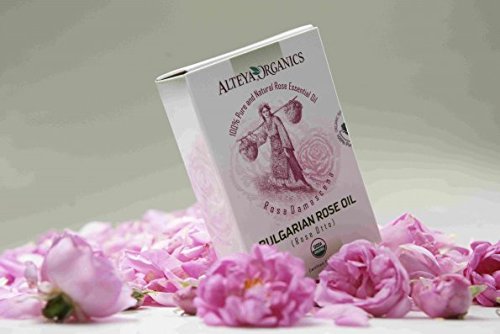 Alteya Organics - Aceite esencial Rosa búlgara (Rosa Damascena, Rose Otto) 2.3 ml.