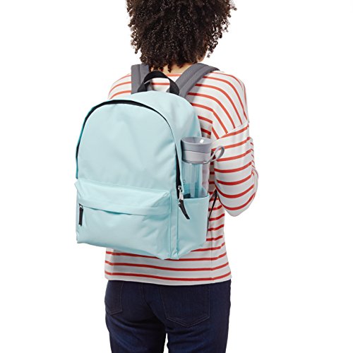 AmazonBasics, Mochila de estilo clásico, Azul (Aqua)