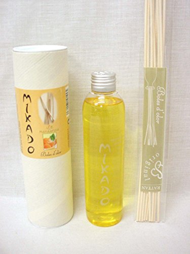 AMBIENTADOR MIKADOS CON RECAMBIO 200ML AROMA BOLES DE OLOR MANDARINA